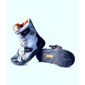 TMA EYES - Black , Blue & Gray Boot